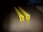Trash Compactor Plastic Bag Holder Yellow. Fixed Price $11.00.
