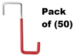 National N271-009 2219BC 6" Red Vinyl Coated Metal Rafter Hooks Quantity 50. Fixed Price $118.93.