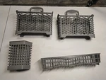 Silverware Racks Kitchenaid Dishwasher (4 Pieces) 8539145 8539146. Fixed Price $40.36.