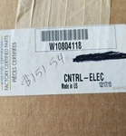 W10804118 Whirlpool Dishwasher Control Board. Fixed Price $100.00.