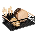 Navaris Dish Drainer Rack - Plate, Silverware, Pots And Pans Drying For Kit. Fixed Price $70.28.
