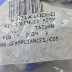 Brand New Oem Ge WD21X10060 Kit Solenoid Assy. Fixed Price $50.00.