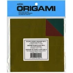 Aitoh Origami Paper 5.875"X5.875" 18/PKG-ASSORTED Foil/foil Double-sided. Fixed Price $11.53.