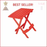 Adams Cherry Red Manufacturing Quik-fold Side Table, One Size. Fixed Price $48.28.