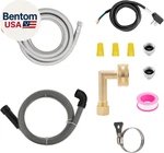Universal Dishwasher Installation KIT,6 Ft Stainless Steel Hose,burst. Fixed Price $45.82.