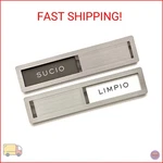 Dishwasher Magnet Clean Dirty Sign (spanish), Limpio Sucio, Kubik Letters Premiu. Fixed Price $26.65.