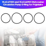 2PC 154247001 And 154246901 Dishwasher Circulation Pump O-ring For Frigidaire Us. Fixed Price $12.78.