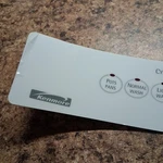 Kenmore Dishwasher Control Panel EHP#154433701 M#82001 SM#34260905 Job# PS00601. Fixed Price $160.00.