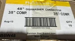 Fluidmaster B6W48 48" Dishwasher Connector 3/8" Comp Qty 5. Fixed Price $39.99.