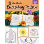 Aunt Martha's Iron-on Transfer Book-fanciful Flowers. Fixed Price $10.27.