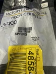 W11174981 Sealed Bag Genuine Whirlpool Dishwasher Spring. Fixed Price $14.29.