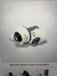 Whirlpool Washer Water Pump W10919003 Or W10775446. Fixed Price $172.01.