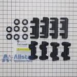 Ge Dishwasher Dishrack Carrier And Roller Kit WD01X35298. Fixed Price $39.99.