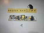 Frigidaire Dishwasher Control Board And Switch Assembly 154776601 + 154852501. Fixed Price $97.00.