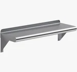 Amgood 8" X 24" Metal Shelf Nsf Stainless Steel Wall Mount Floating Shelving. Fixed Price $39.99.