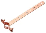 Oatey 33694 1/2" X 6" Copper Plated Milford Type Pipe Hanger Strap - Pack Of 25. Fixed Price $68.73.