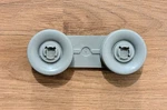 WP8270019 Gray Upper Rack Roller Whirlpool Kenmore Dishwasher. Fixed Price $7.00.