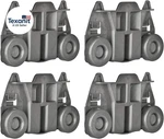 4-PACK W10195417 Dishwasher Wheels Replacement For Kitchen-aid Kenmore Whirlpool. Fixed Price $29.71.