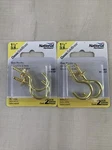 Lot Of (2PACK) National Hardware Solid Brass Cup Hooks 1-1/2 Inch 4 New. Fixed Price $5.41.