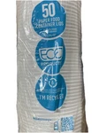 500PC Bluestripe Eco Products 12-32OZ Paper Food Container Lids 10 X Pack. Fixed Price $84.99.