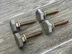 4X General Electric Washer Leveling Legs WH02X10401 #3. Fixed Price $19.99.
