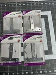Nos 4-PACK Lot 2/PC National Hardware N113-753 Zinc Steel T-plate 4" X. Fixed Price $17.24.