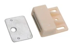 National Hardware N149-823 White Metal Magnetic Catch 1-5/32 WX1 In.. Fixed Price $8.91.