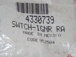 4330739 New Genuine Oem Whirlpool Range Oven Igniter Switch. Fixed Price $17.50.