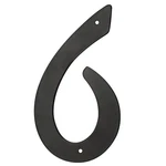 Hillman 4-IN. Nail On Aluminum House Number 6. Fixed Price $7.75.