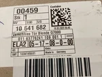 10641682 Miele Dishwasher Door Lock BIN51. Fixed Price $50.00.