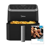Midea MAD50109APK 5.5QT Heatxpress Air Fryer. Fixed Price $45.99.