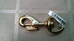 National Hardware N223-198 Round Swivel Eye Bolt Snap, Solid Brass, Free Ship. Fixed Price $10.00.