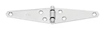 National Hardware N127-969 Zinc Plated Steel Heavy-duty Strap Hinge 4 In.. Fixed Price $8.56.