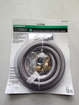 Everbilt 6FT Dishwasher Hose Line Braided Nylon 1004-061-080. Fixed Price $19.94.