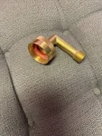 Dishwasher Elbow Brass 3/8" Compression X 3/4" Garden Hose Thread. Fixed Price $8.00.