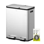 Eko Ecocasa 50L Dual Step Trash Can Recycling, Soft Close, Fingerprint Resistant. Fixed Price $179.98.