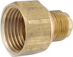 Anderson Metals 54806-0608 Pipe Coupler, 3/8 X 1/2 In, Flare Fip, Brass. Fixed Price $16.89.