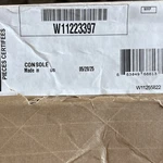 Whirlpool Washer Console Panel W11158222 W11223397. Fixed Price $48.10.