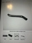 New Genuine Oem Whirlpool Washer Washing Machine Drain Hose WP213045. Fixed Price $29.00.