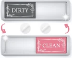 Stylish Clean Dirty Magnet Sign - 2 By 7 Inch Ideal For Dis. Fixed Price $12.25.