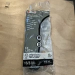 Utilitech 6FT 16/3 Black Replacement Power Supply Cord #0575623. Fixed Price $7.75.