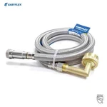 Easyflex 3/8 In 3/4 Garden Hose Elbow 72 Braided Dishwasher Connector. Fixed Price $19.95.