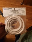 New Watts Ice Maker Supply Line 1/4" Comp Fittings X 10 Ft Long PBCC120-44. Fixed Price $12.95.