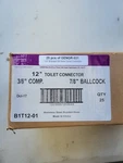 25 Pack Fluidmaster 12IN X 7/8IN Braided Steel Water Supply Line Hose B1T12-01. Fixed Price $49.00.