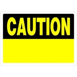 Hillman 842066 Yellow Aluminum English Caution Sign 10 X 14 In. (pack Of 6). Fixed Price $16.55.