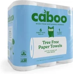 Caboo Tree Free Paper Towels, 6 Rolls, Eco Friendly, Kitchen 2 Ply. Fixed Price $42.72.