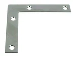 National Hardware N266-544 Zinc-plated Steel Flat Corner Brace 3-1/2 X 5/8 In.. Fixed Price $6.84.