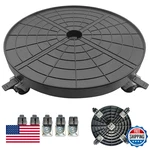 16 Inch Heavy Duty Plant Caddy With 360 Lockable WHEELS,500 Lbs Capacity,outdoo. Fixed Price $51.71.