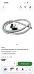 Bosch SGZ1010UC Dishwasher Drainage Hose Extension Kit. Fixed Price $9.00.