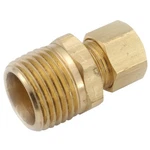 Anderson Metals 750068-0602 Pipe Connector, 3/8 X 1/8 In, Compression Mpt, Bra. Fixed Price $14.93.
